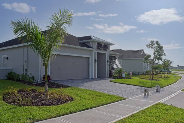 Permeable Paver Driveway in Lesslie, SC
